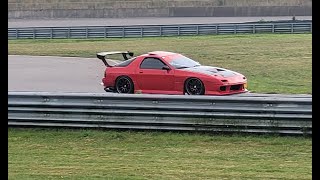 RX7 FC3S testing circuit Meppen Germany onboard [upl. by Southworth]