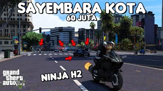 SAYEMBARA KOTA 60 JUTA PAKE NINJA H2  GTA 5 ROLEPLAY [upl. by Eanahc550]