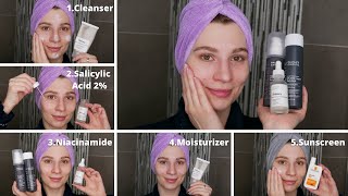 How to Use The Ordinary Niacinamide and 2 Salicylic Acid BHA [upl. by Santos]