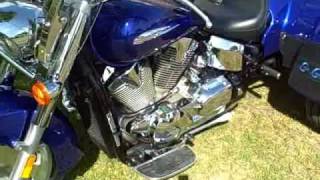 Built in 2009 Honda 1300 VTX Trike by Cool Custom Trikes [upl. by Alurta]