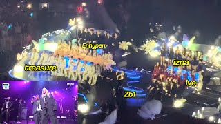 idols reaction to rosé and bruno APT performance at MAMA 2024 TreasureEnhypenIveIznaZb1 [upl. by Romilda]