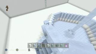 Minecraft XBOX  Lets Build a Hide and Seek Winter Wonderland [upl. by Arihaj]