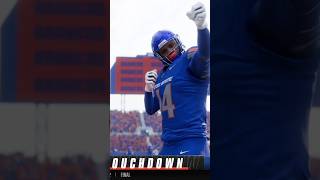 Nelson quickly gets the ball to his receiver who goes 75 yards for a touchdown boisestate cfb25 [upl. by Yehtomit]