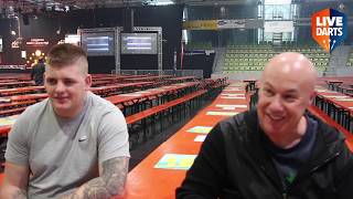 Corey Cadby and Mac Elkin on The Kings return to action and his future in the PDC [upl. by Naryb]