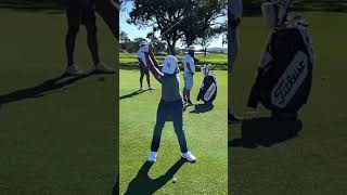 Xander Schauffele Iron Swing Slow Motion FO [upl. by Neerod]