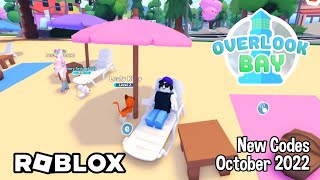 Roblox Overlook Bay New Codes October 2022 [upl. by Georgena]