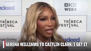 Serena Williams has high praise words of encouragement for Caitlin Clark [upl. by Lleynod]