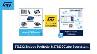 STM32 Zigbee Portfolio amp STM32Cube Ecosystem [upl. by Catarina]