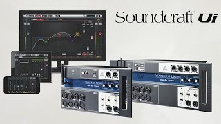 Soundcraft Ui12  Ui16 – kompakter Digitalmixer für die ganze Band [upl. by Leinaj285]