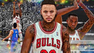 Stephen Curry 3 Point Record Challenge • OMG 4 Point Play  • NBA 2k19 MyCareer 30 [upl. by Stanhope]