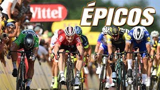 ÉPICOS finales en el Ciclismo NO TE LO PIERDAS [upl. by Harriette]