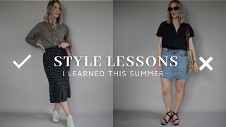 Things I wont wear next year 👀  Style lessons I learned this summer [upl. by Ygief]