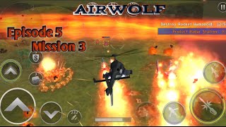 Gunship Battle Episode 5 Mission 3 Airwolf GunshipBattle [upl. by Sset]