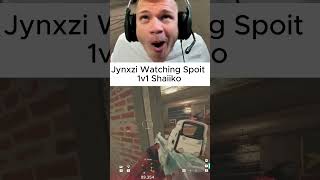 Jynxzi Reacts to Spoit VS Shaiiko 1v1 on Siege [upl. by Htevi388]