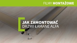 Jak zamontować drzwi łamane ALFA [upl. by Ettedo]