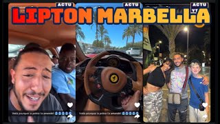 KARIM LIPTON A MARBELLA FERRARI ET RÈGLES [upl. by Onaicram]