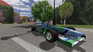 rFactor  F1 SR 1994  Benetton B194  Torino 1955 17500 RPM [upl. by Essiralc]