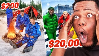 3 HOUR SIDEMEN SUNDAY  20000 vs 200 WINTER HOLIDAY REACTION [upl. by Adnowat]