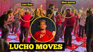 Luis Díaz spotted incredibly DANCING in Liverpools Christmas video shoot [upl. by Neneek721]