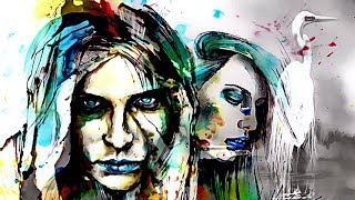 Watercolor paintings IV Morphing [upl. by Edmonds]