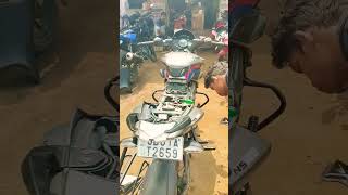 Ns160 bs7❤️ Air Filter Changens160 motovlog odiarider ns200 odisha youtubeshorts [upl. by Woodberry]