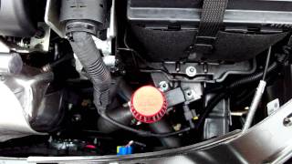 Abarth 500  Fitting a Blow Off Filter [upl. by Otirecul]