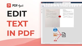 How to Edit Text in PDF [upl. by Mikol854]