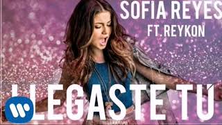 Llegaste tÃº  sofia reyes ft Reykon con letra [upl. by Enitsugua]