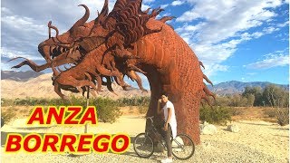 Anza Borrego Desert State Park  Slot Canyon Sculptures and Hiking [upl. by Egroeg604]