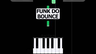 FUNK DO BOUNCE  piano tutorial [upl. by Airdnaz333]