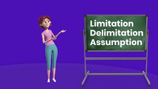 Limitations delimitations and assumptions in research Differences with Examples [upl. by Friedberg890]