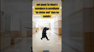 Quand tu as réussi à convaincre un surveillant de quotréviser seulquot dans les couloirs [upl. by Misaq]