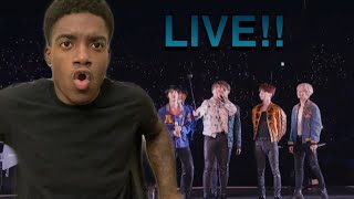 FIRST TIME REACTING BTS ‘MEDLEY’ LIVE  INSANE REACTION [upl. by Yekciv673]