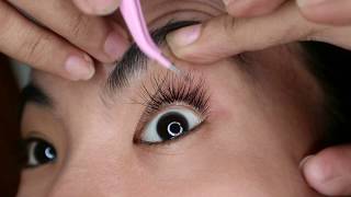 DIY eyelash extension Tagalog [upl. by Skipp]