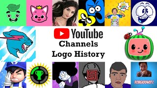 YouTube Channels Logo History [upl. by Aspa]