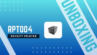 Unboxing RPT004 80mm Thermal Receipt Printer [upl. by Akialam441]