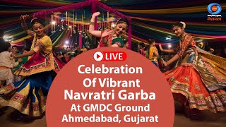 LIVE  Celebration Of Vibrant Navratri Garba At GMDC Ground Ahmedabad Gujarat  4th October 2024 [upl. by Treulich]