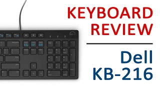 Dell KB216 Keyboard Unboxing  Close Look  Review [upl. by Cirala960]