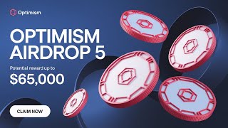 Optimism Airdrop How to Claim free OP tokens via DappRadar [upl. by Aprilette]