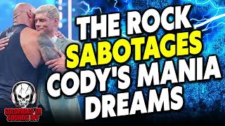 The SELFISH REASON Why The Rock Sabotaged Cody Rhodes Out Of His WrestleMania Match [upl. by Yssirhc9]