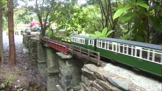 Garden Rails in Wales The Llechfan Garden Railway and Wigfa and Llanrwst Railway [upl. by Etnahs]