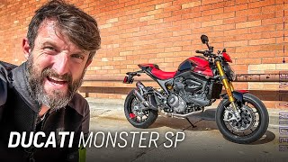 2024 Ducati Monster SP Review  Daily Rider [upl. by Heinrik]