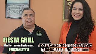 FIESTA GRILL Mediterranean Restaurant PERSIAN STYLE [upl. by Eelyak]