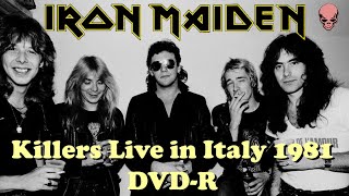 Iron Maiden  Killers Live in Milan 1981 DVDR [upl. by Peedus153]