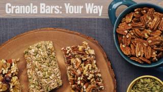 Granola Bar Recipe Make it Your Way [upl. by Thilda]