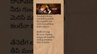 Nuvvena na nuvvena song lyrics  anand nuvvena meghamalle melodysong telugulyrics trending [upl. by Kirst376]