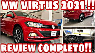 Virtus 2021  Vw virtus 2021 comfortline  Review completo  Revisión completa  En español [upl. by Tali382]