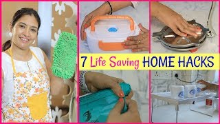 7 Life Saving HOME HACKS   Budget Sale CookWithNisha [upl. by Ameekahs]