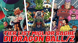 Tierlist Miglior Saga di Dragon Ball fino a Z [upl. by Allebasi]