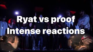 Intense reactions Ryat vs proof [upl. by Dame152]